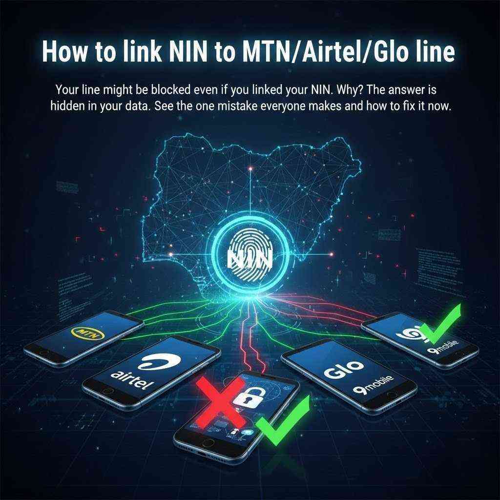 How to link NIN to MTN/Airtel/Glo line | MirrorLog